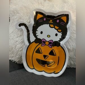 Hello Kitty Melamine Halloween Snack Platter NEW
